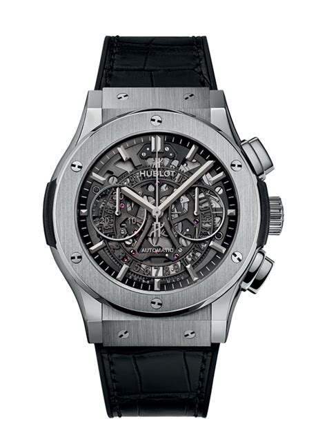 hublot classic fusion aerofusion titanium chronograph|hublot classic fusion classico.